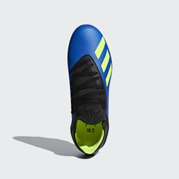 Adidas X 18.3 Gyerek Focicipő - Kék [D72061]